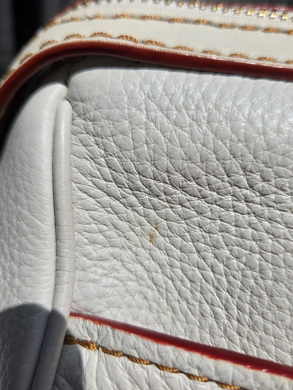 Coach 1941 ROGUE Satchel in Chalk Ivory-Pebbled Glovetanned Leather